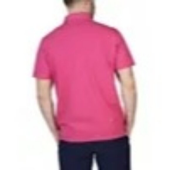 Tailorbyrd  Hot Pink Polo Shirt Mens XXL Flamingo Logo Golf Business Casual Prep - Picture 2 of 7